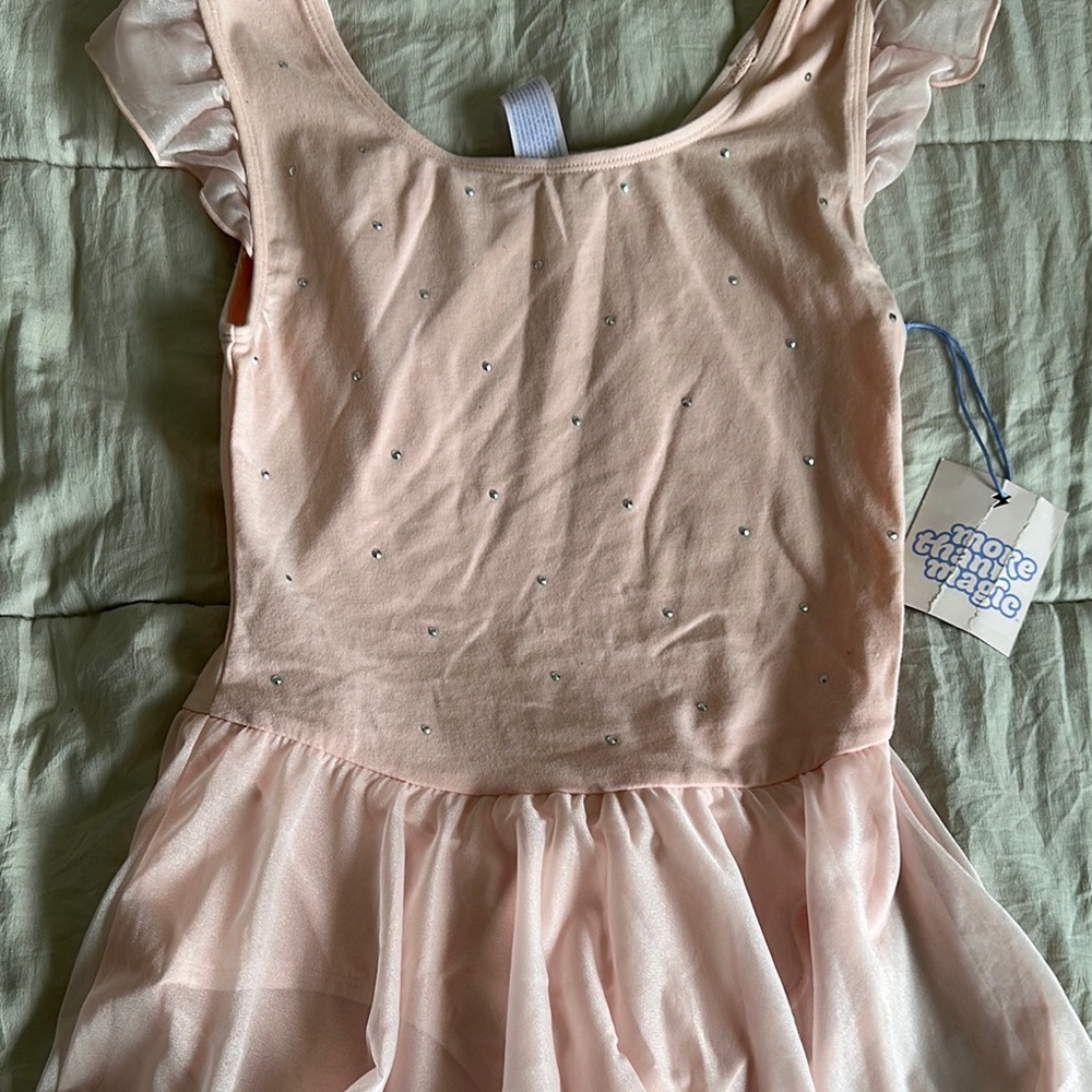 More Than Magic Pink Dance Leotard Dress
